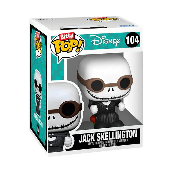 NBX - Bitty Pop Ride - Jack Skellington with Snowmobile