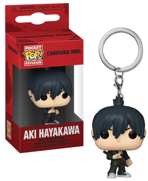 CHAINSAW MAN - Pocket Pop Keychains - Aki