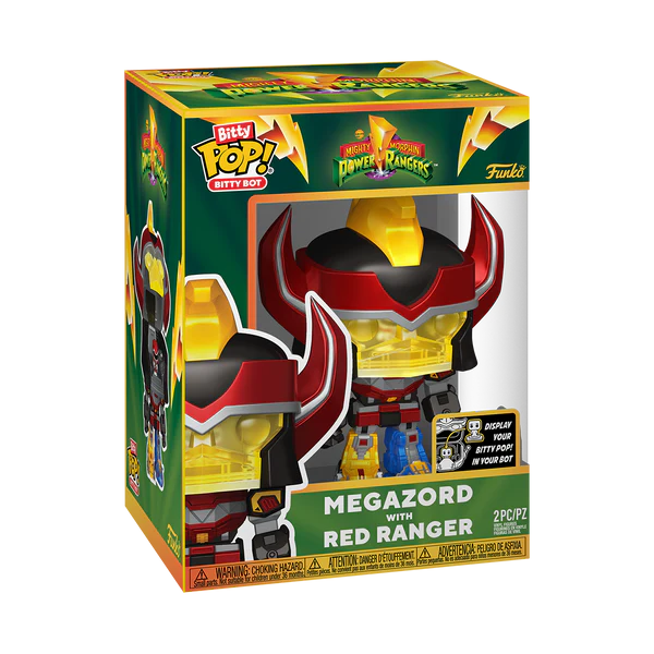 POWER RANGERS - Bitty Bots - Megazord with Red Ranger