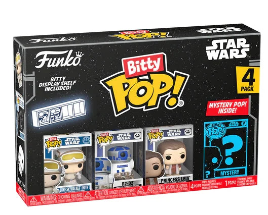 STAR WARS - Bitty Pop 4 Pack 2.5cm - Luke "Hoth"