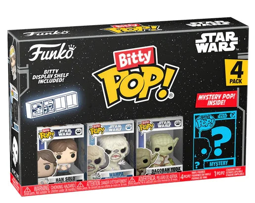STAR WARS - Bitty Pop 4 Pack 2.5cm - Han