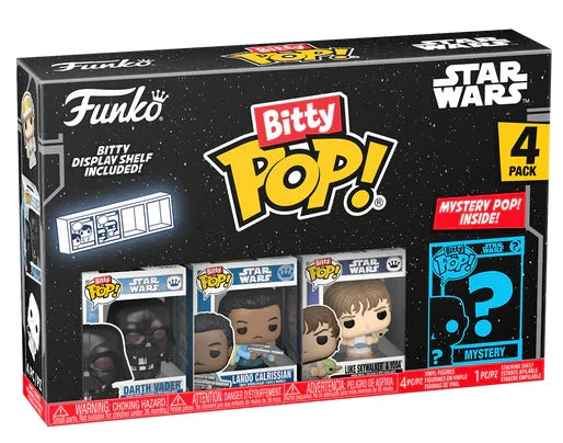 STAR WARS - Bitty Pop 4 Pack 2.5cm - Darth Vader