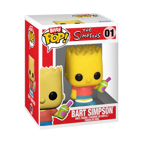 THE SIMPSONS - Bitty Pop Town - Bart Simpson and Kwik-E-Mart
