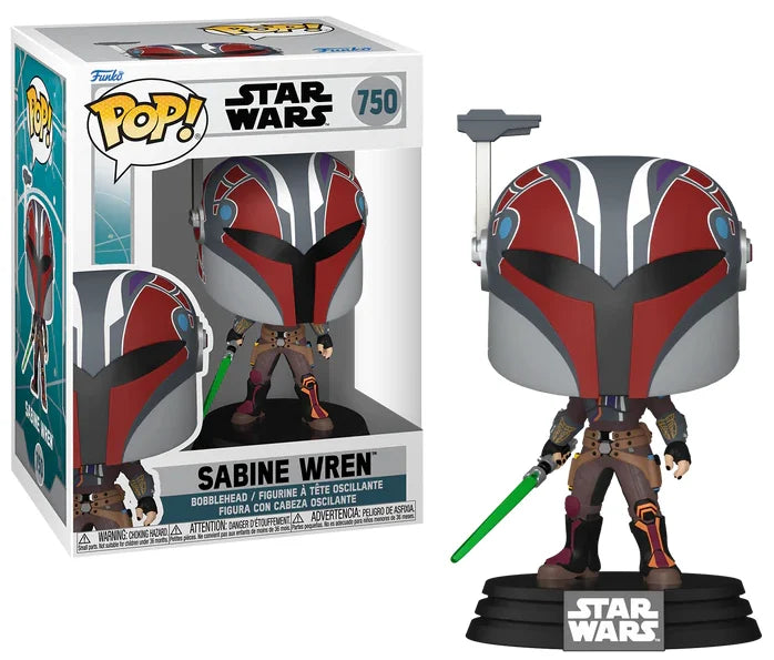 STAR WARS AHSOKA - POP N° 750 - Sabine Wren