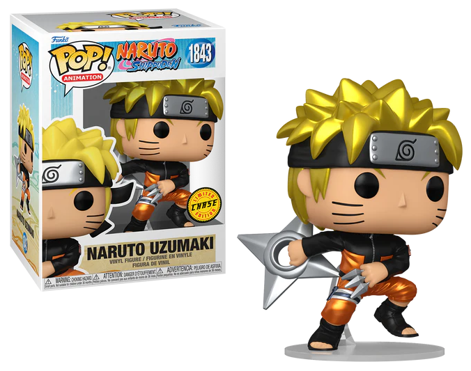 NARUTO SHIPPUDEN - POP Animation N° 1843 - Naruto with Chase (MT)