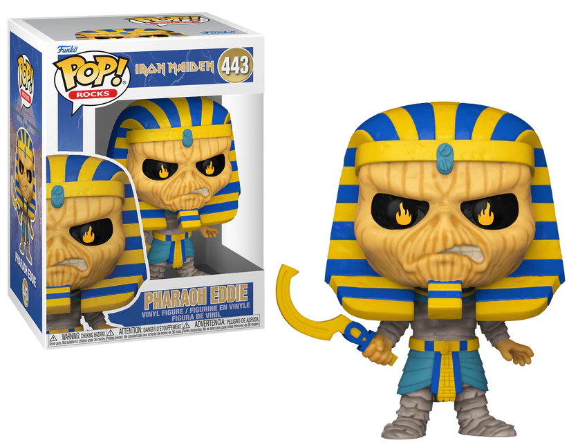 IRON MAIDEN - POP Animation N° 443 - Pharaoh Eddie