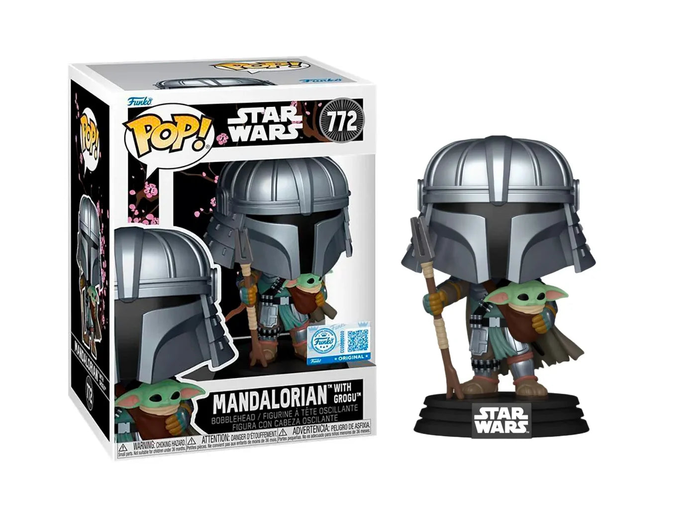 STAR WARS - POP N° 772 - Mandalorian & Grogu