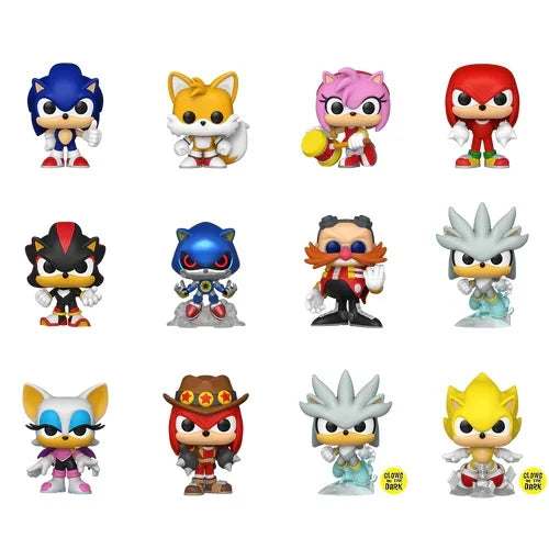 SONIC THE HEDGEHOG - Mystery Minis  (BOX 12 Figurines)