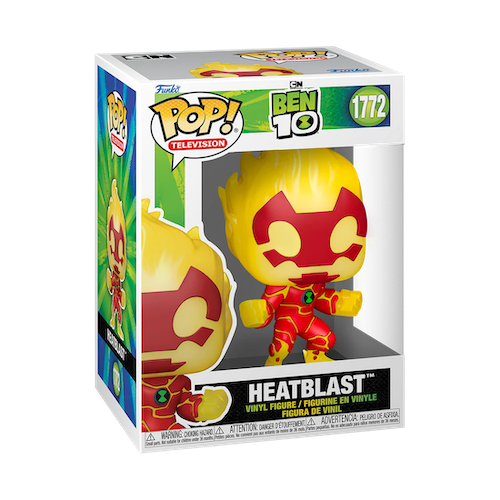 BEN 10 - POP TV N° 1772 - Heatblast