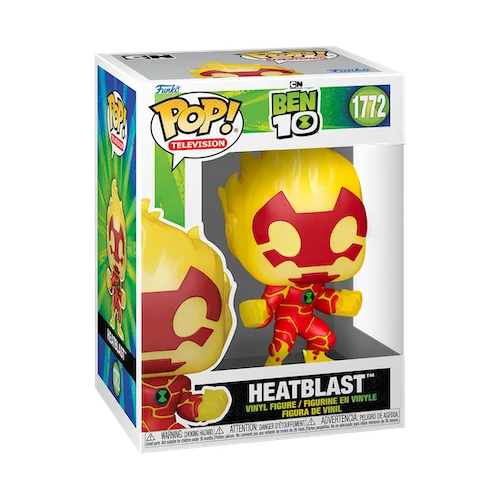 BEN 10 - POP TV N° 1772 - Heatblast