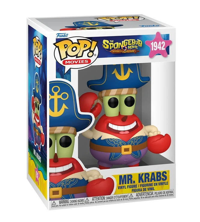 THE SPONGEBOB MOVIE - POP Movies N° 1942 - Mr. Krabs (Pirate)