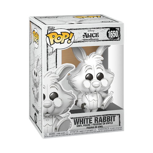 SKETCHED - POP Disney N° 1650 - White Rabbit