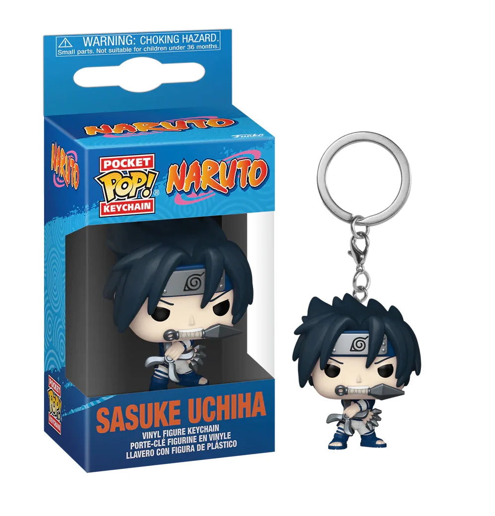 NARUTO CLASSIC - Pocket Pop Keychain - Sasuke Uchiha