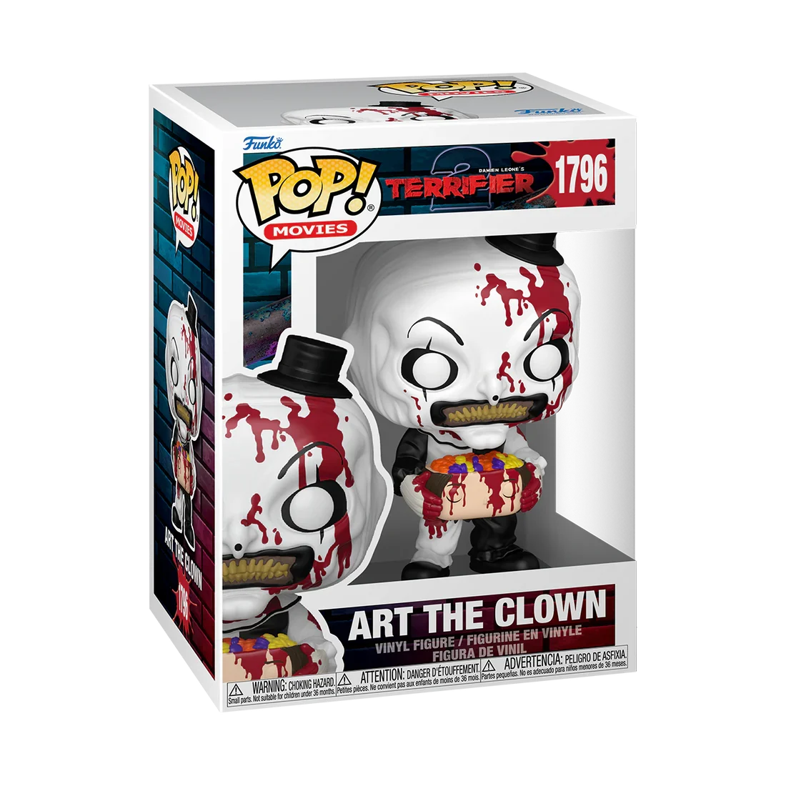 TERRIFIER - POP Movies N° 1796 - Art The Clown With Head
