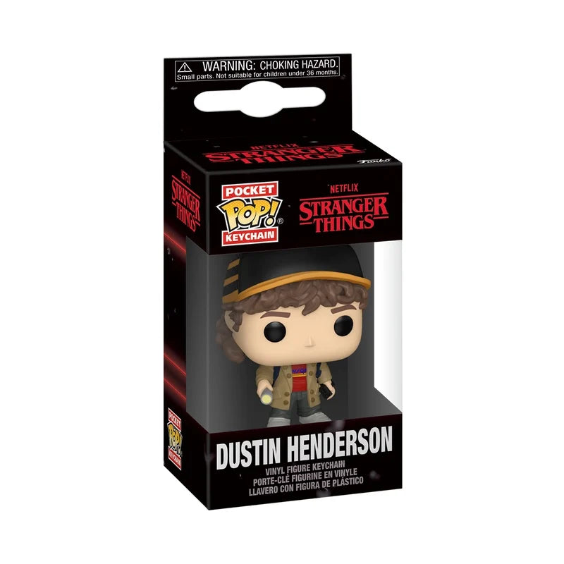 STRANGER THINGS S5 - Pocket Pop Keychain - Dustin Henderson