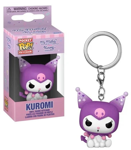 KUROMI 20TH ANNIVERSARY - Pocket Pop Keychain - Kuromi