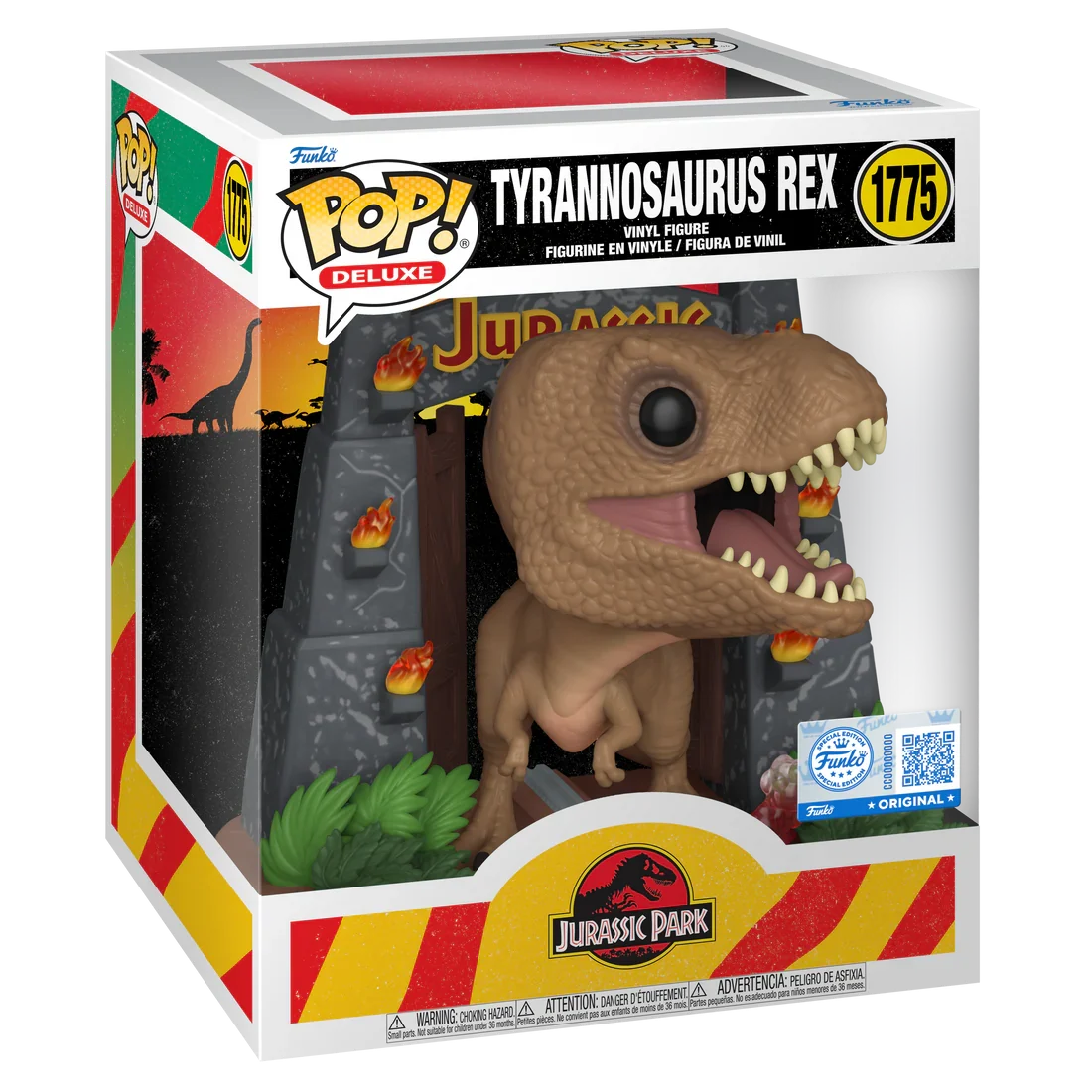 JURASSIC PARK - POP Deluxe N° 1775 - T-Rex with gates