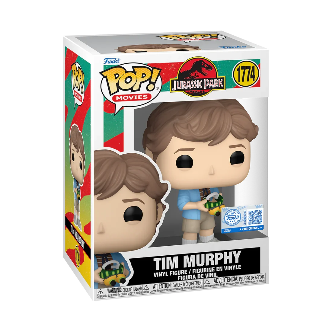JURASSIC PARK - POP N° 1774 - Tim Murphy With Goggles