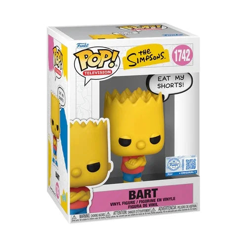 THE SIMPSONS - POP Sayings N° 1742 - Bart (Eat my shorts!)