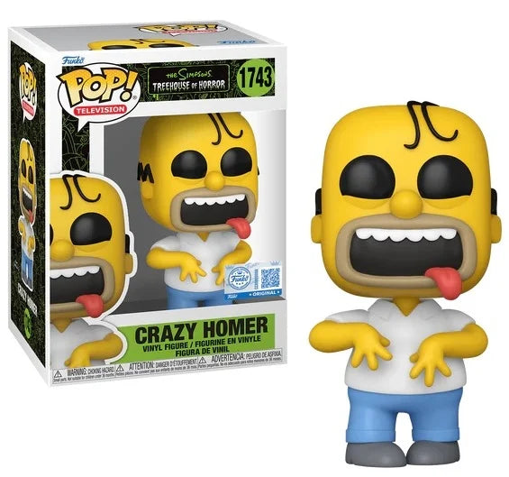 LES SIMPSONS - POP TV N° 1743 - Crazy Homer "TreeHouse Of Horror"