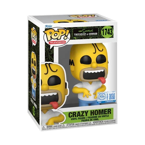LES SIMPSONS - POP TV N° 1743 - Crazy Homer "TreeHouse Of Horror"