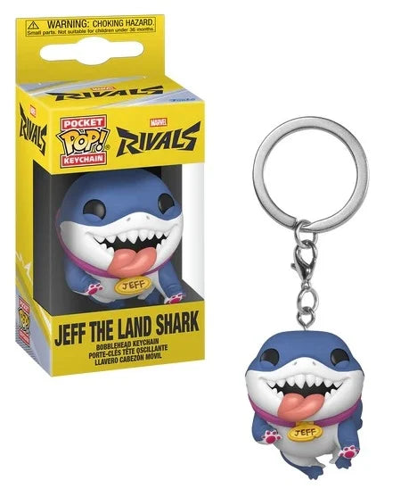 MARVEL RIVALS - Pocket Pop Keychain - Jeff the land shark