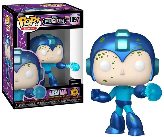 FUNKO FUSION - POP Games N° 1097 - Mega Man with chase