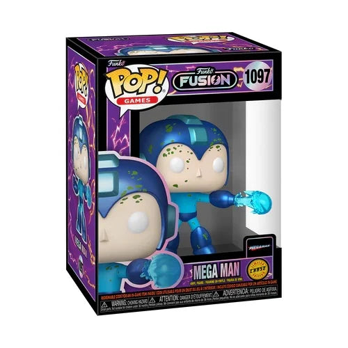 FUNKO FUSION - POP Games N° 1097 - Mega Man with chase