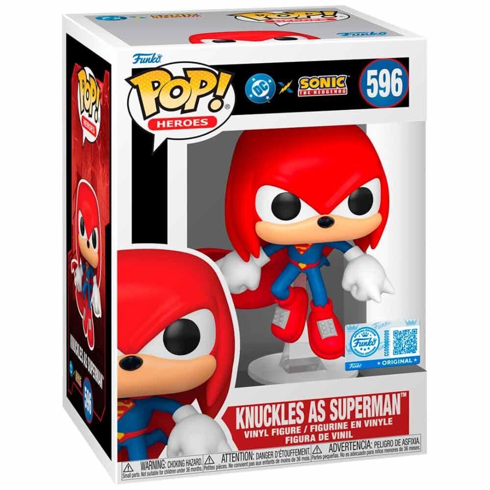 JLA & SONIC - POP Heroes N° 596 - Knuckles en Superman