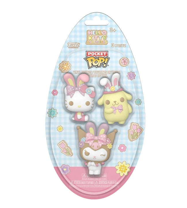 HELLO KITTY SPRING - Pocket Pop Egg 3pk