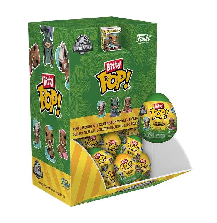 JURASSIC PARK - Bitty Pop Eggs 24 Pack