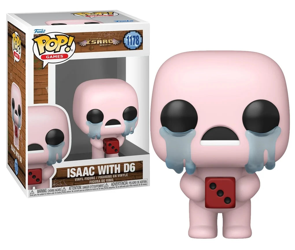 BINDING OF ISAAC - POP Games N° 1178 - Isaac with D6