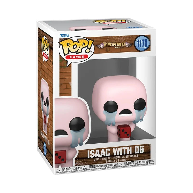 BINDING OF ISAAC - POP Games N° 1178 - Isaac with D6