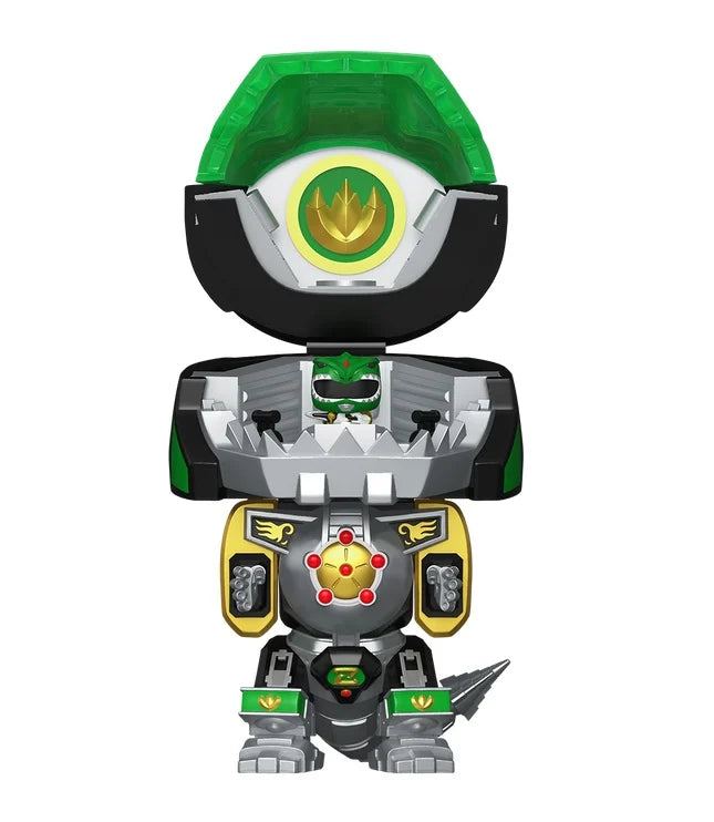 POWER RANGERS - Bitty Bots - Dragon Zord with green Ranger