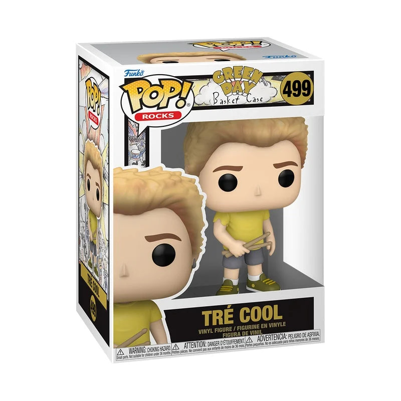 GREEN DAY - POP Rocks N° 499 - Tré Cool (Basket Case)