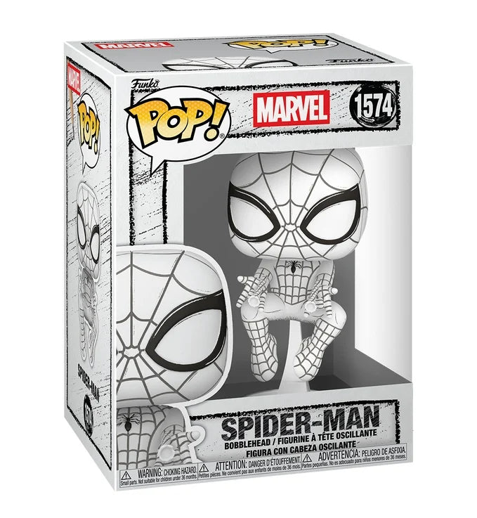 MARVEL SKETCHED - POP N° 1574 - Spider-Man