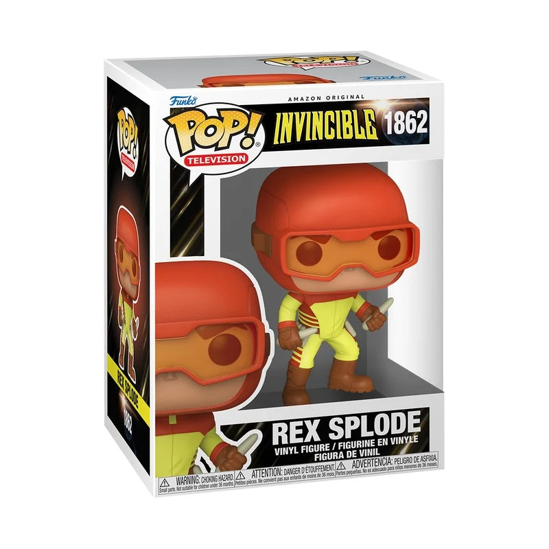 INVINCIBLE - POP Animation N° 1862 - Rex Splode with Chase