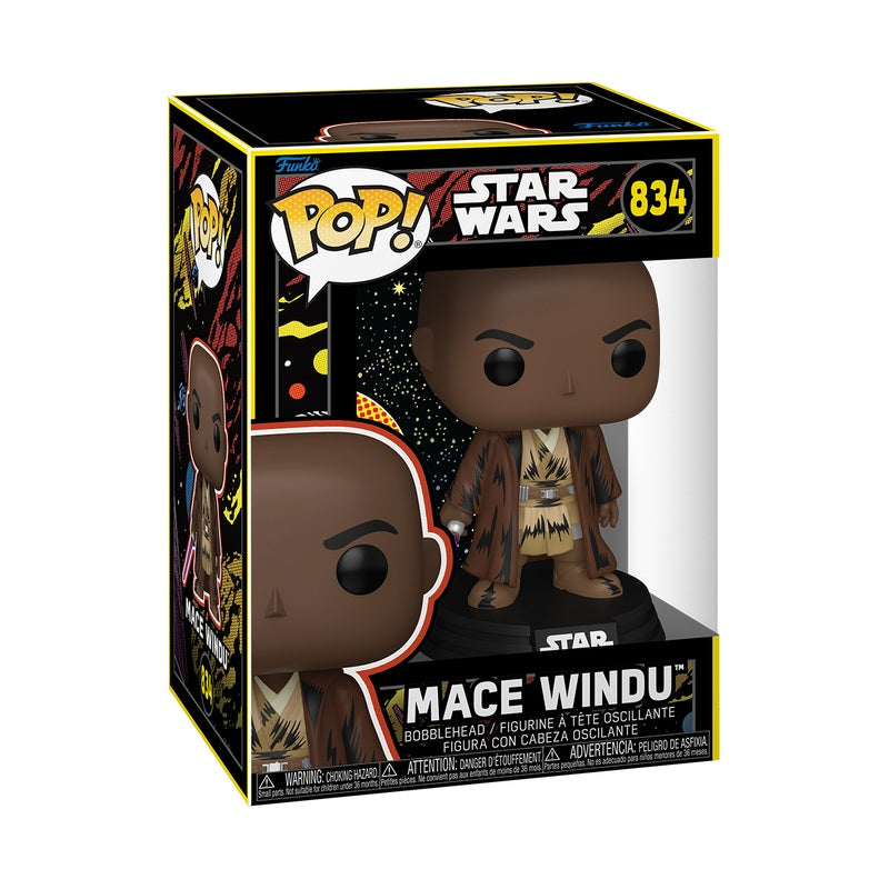 MAY THE FOURTH - POP Star Wars N° 834 - Mace Windu (Retro)