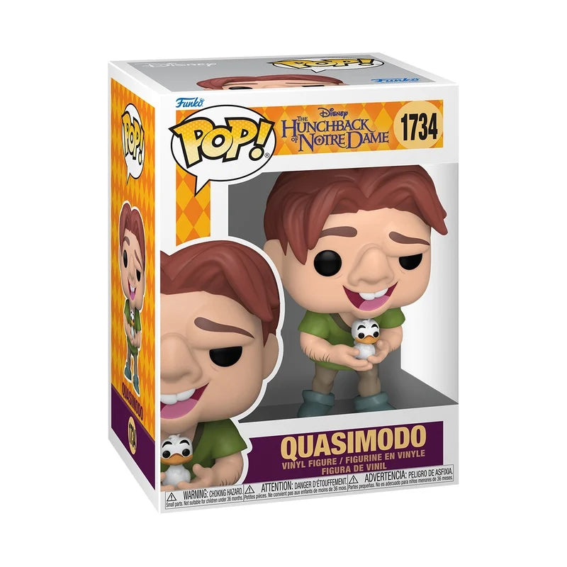 HUNCHBACK OF NOTRE DAME - POP Disney N° 1734 - Quasimodo with bird
