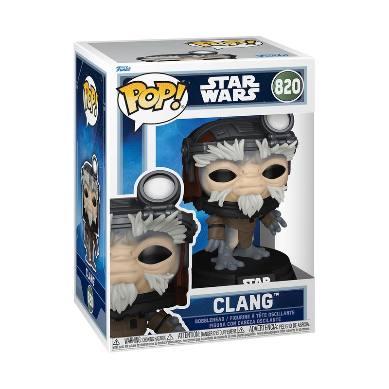 MANDALORIAN & GROGU - POP Star Wars N° 820 - Clang