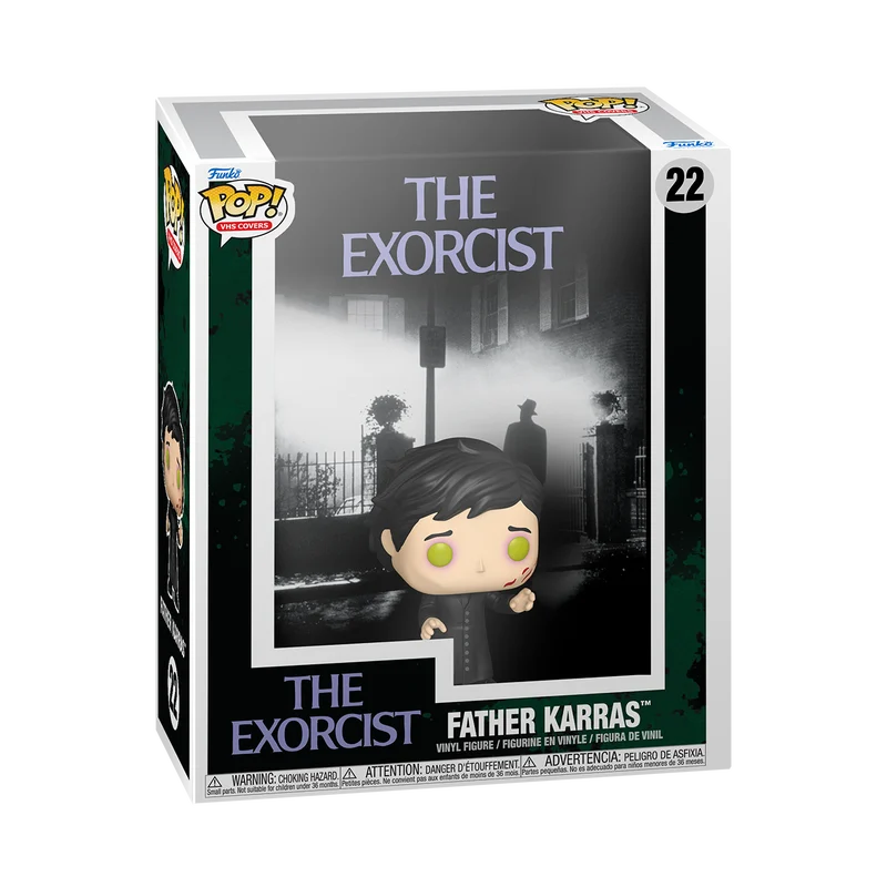 THE EXORCIST - POP VHS Cover N° 22 - Father Karras