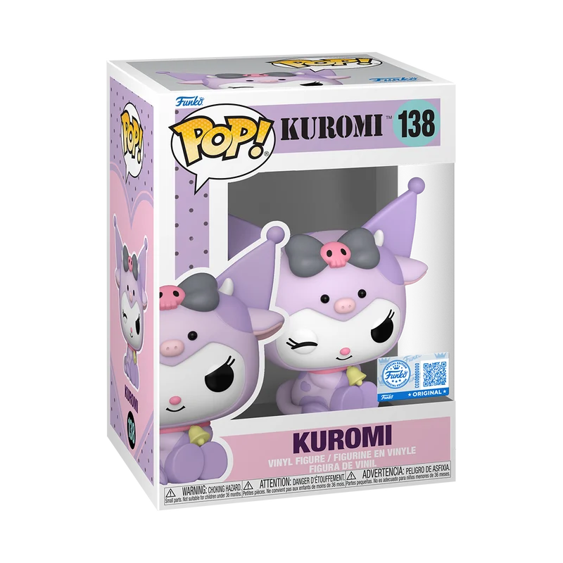 HELLO KITTY - POP Sanrio N° 138 - Kuromi in cow cosplay