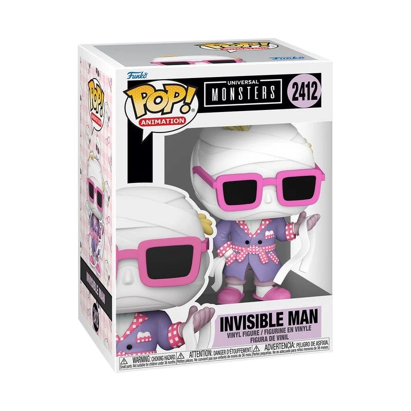 UNIVERSAL MONSTERS - POP Movies N° 2412 - Invisible Man with Chase