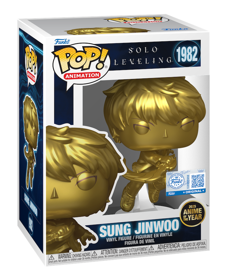 SOLO LEVELING - POP N° 1982 - Sung Jinwoo(Anime Of The Year) With Case