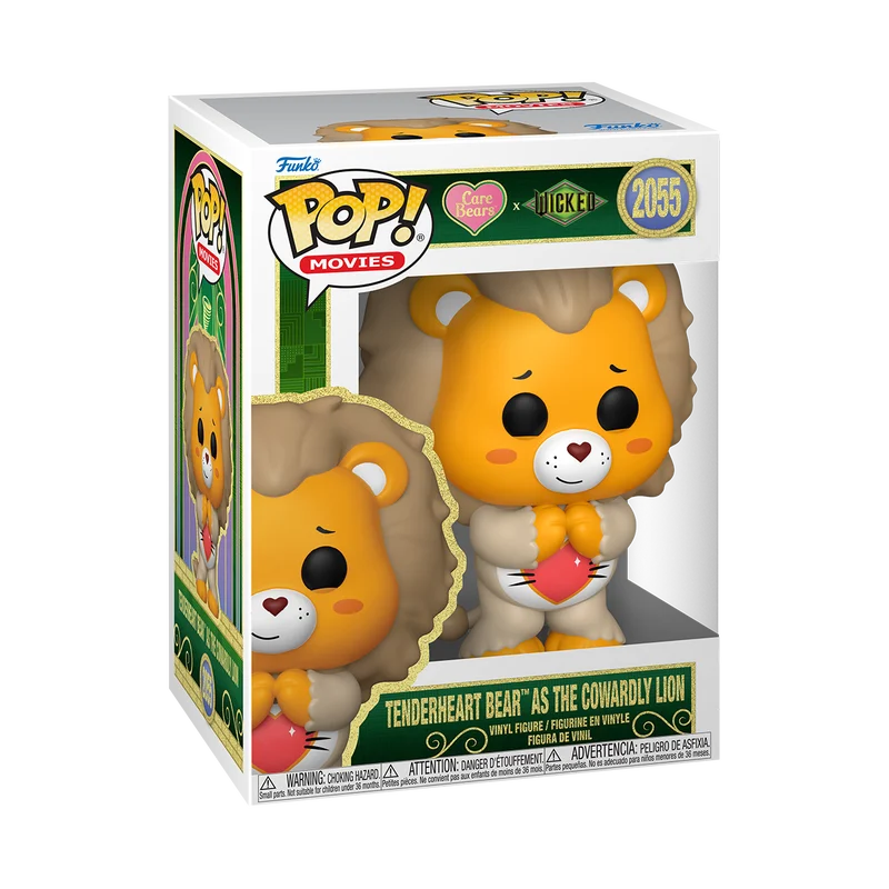 WICKED CARE BEARS - POP N°2055 - Tenderheart Bear as the Cowardly Lion