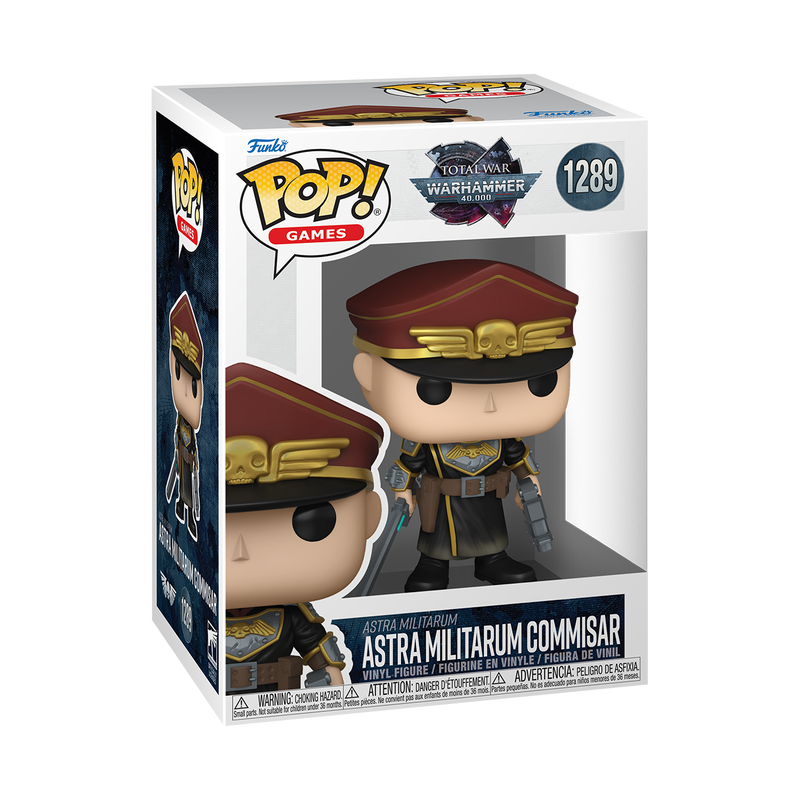 WARHAMMER 40K - POP Games No. XXXX - Astra Militarum Commissar