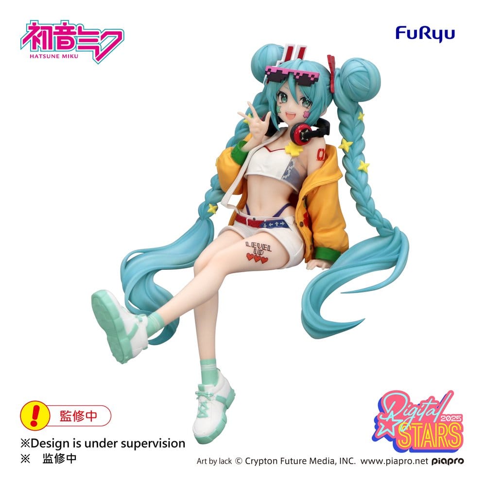 HATSUNE MIKU - Hatsune Digital Stars - Statue Noodle Stopper 15cm