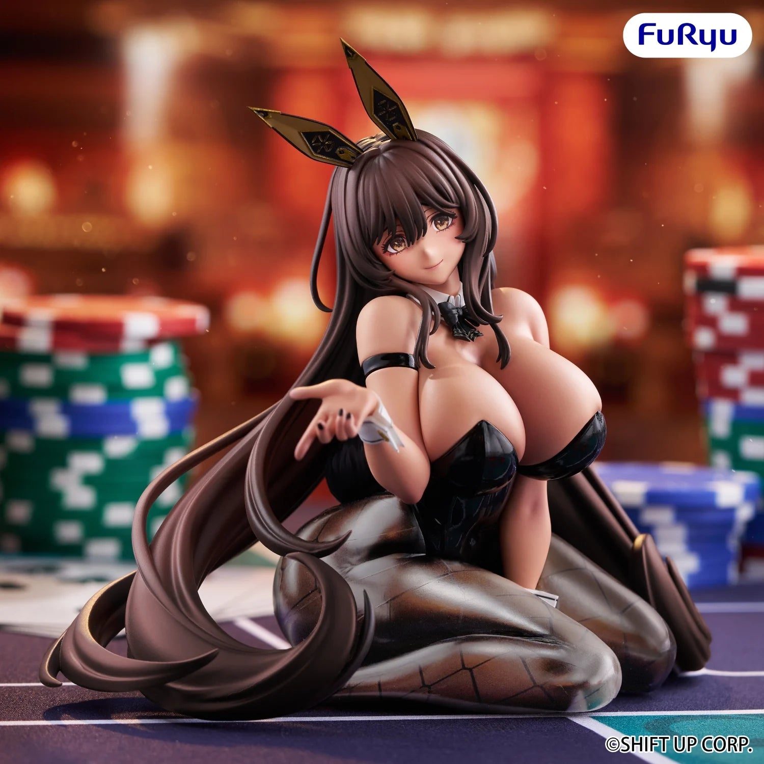 GODDESS OF VICTORY : NIKKE - Noir - Statue Noodle Stopper 11cm