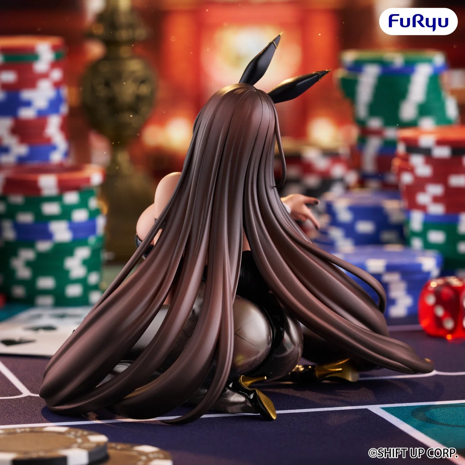 GODDESS OF VICTORY : NIKKE - Noir - Statue Noodle Stopper 11cm
