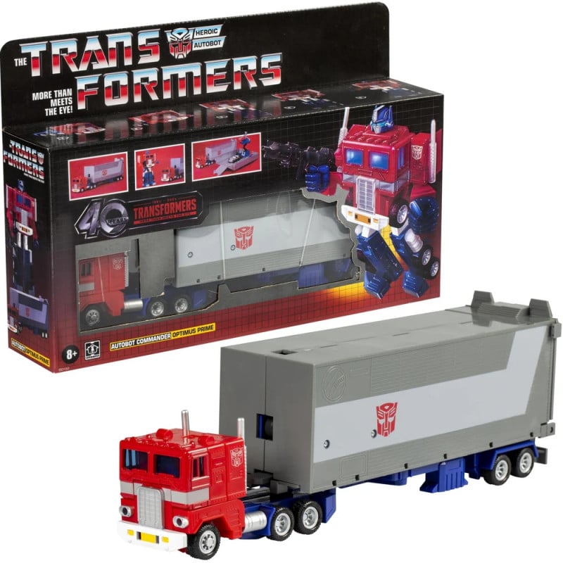 TRANSFORMERS - Optimus Prime - Retro G1 Vintage Style